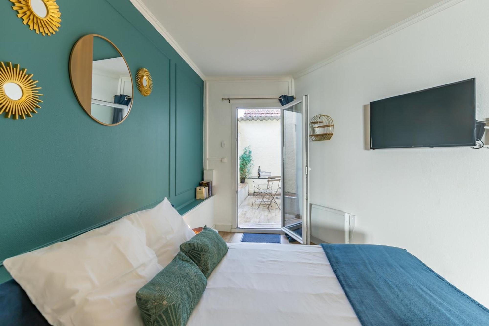 Le Neo - Studio Chic Avec Sa Cour Privative Et Fibre Бержерак Экстерьер фото